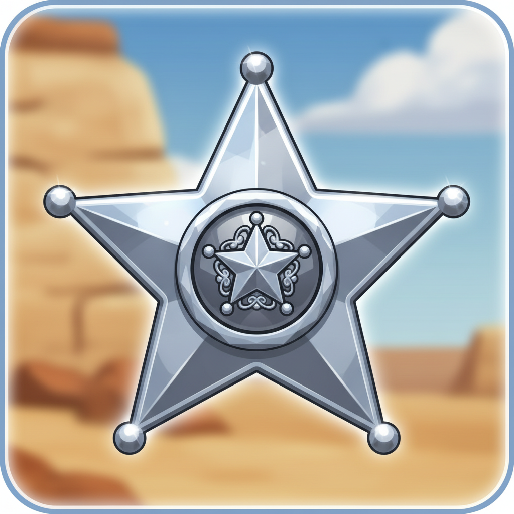 Sheriff Star in Le Cowboy - betaalt 400x maximum